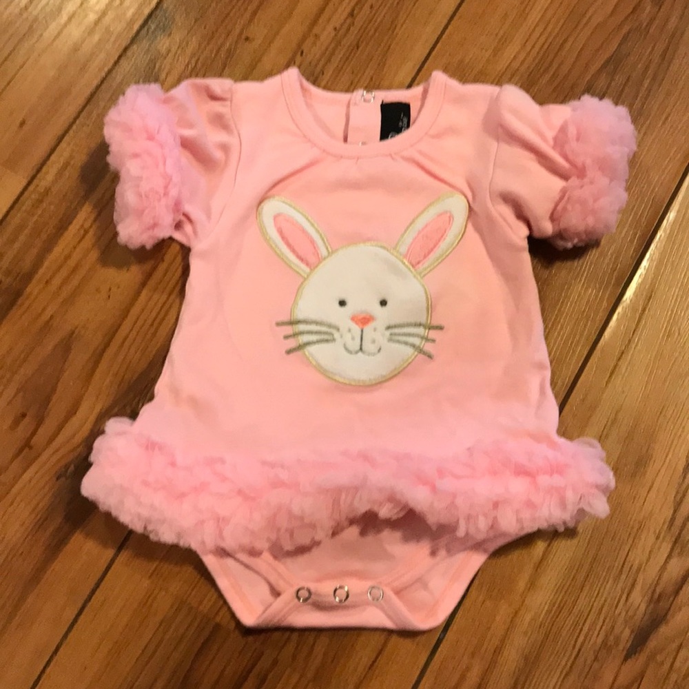 Mudpie ruffled onsie